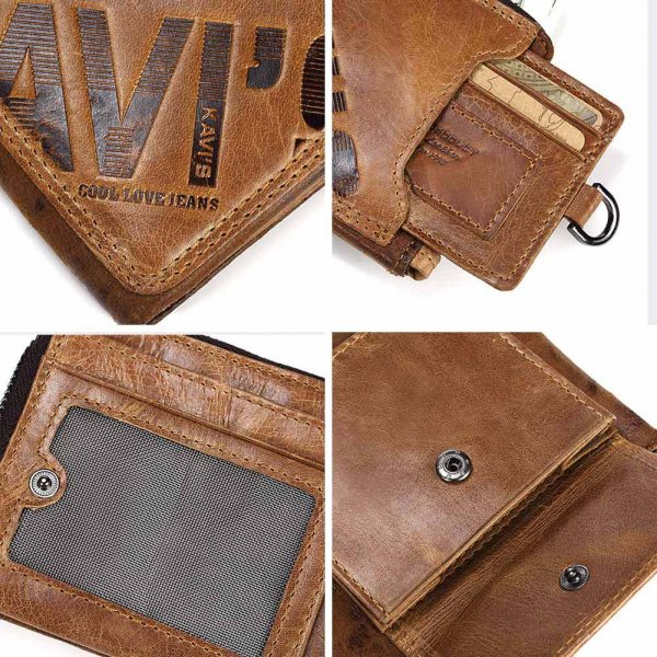 Fashion casual zipper wallet