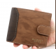 Men's Wallet Short Style With Korean Edition Hinge Gold Stamping