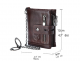 Leather Mobile Phone Holder Wallet Multi-function Anti-theft Chain