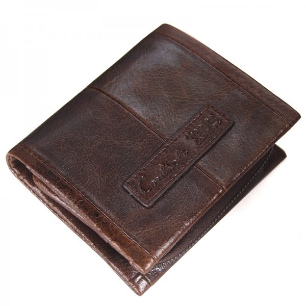 Vintage leather men's wallet