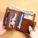 Men's Leather Wallet Three Fold Multi Card Space